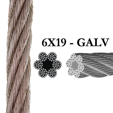  Galvanised Steel Cable
