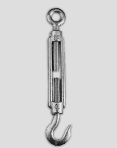 Galvanised Hook and Eye Turnbuckle - Commercial