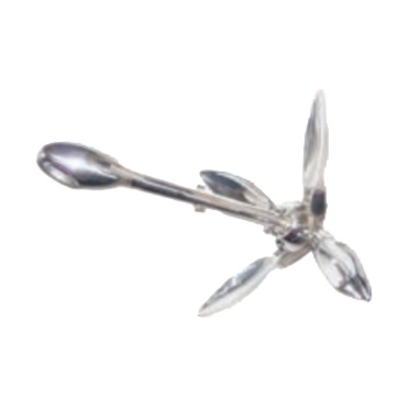 Stainless Steel - Grapnel Anchor - Folding