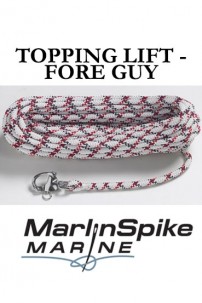 Topping Lift & Fore Guy Lines - Spinnaker Sail